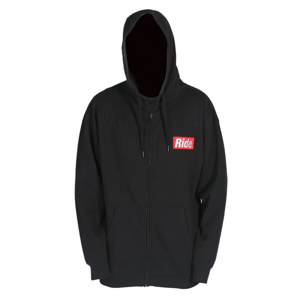Ride Snowboard Outerwear bar Zip Hoodie