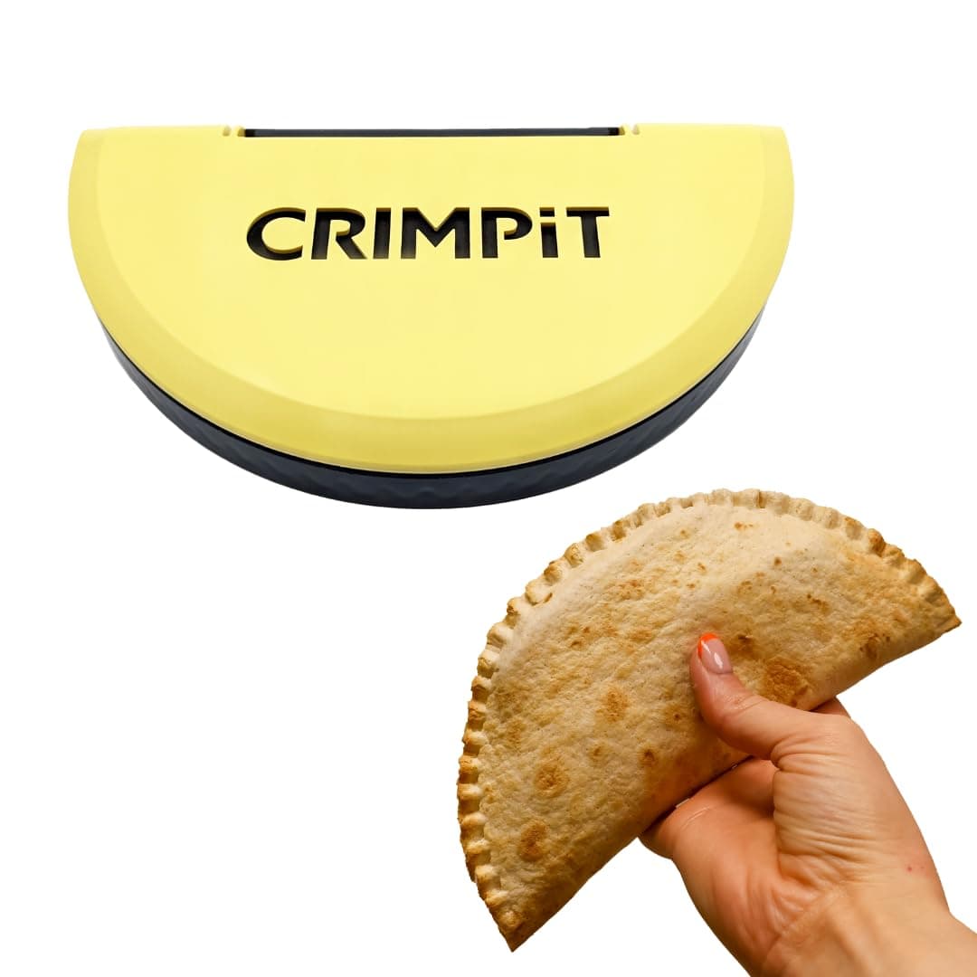 CRIMPiT Wrap A Crimper for Wraps - Create Burritos, Calzones, Enchiladas, Kebabs, Pasties & More - Start Enjoying Wraps Like You've Never seen Them Before - Made in The UK