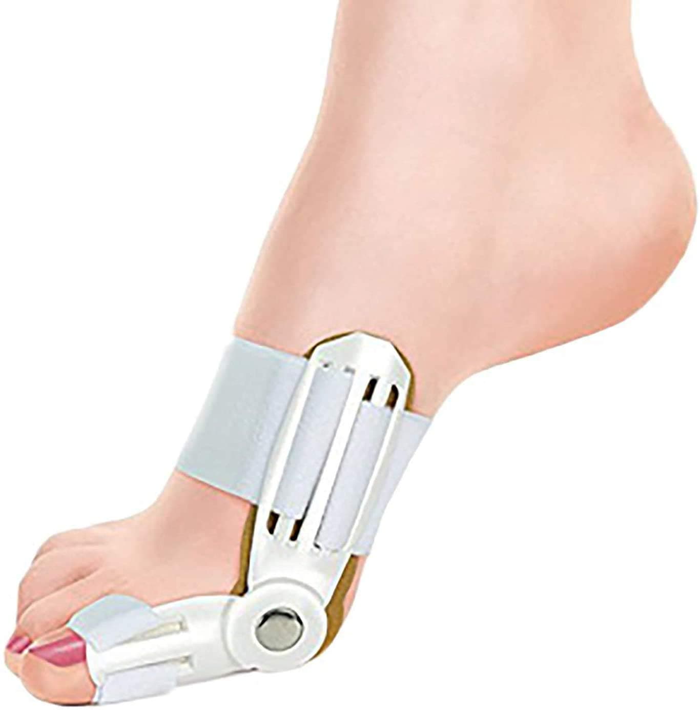 Extreme Fit Orthopedic Bunion Corrector for Women and Men (2-Pack) – Adjustable, Soft-Comfort Hammer Toe Straightener Hammer Toe Corrector for Women and Men – Breathable, Medical-Grade Bunion Splint