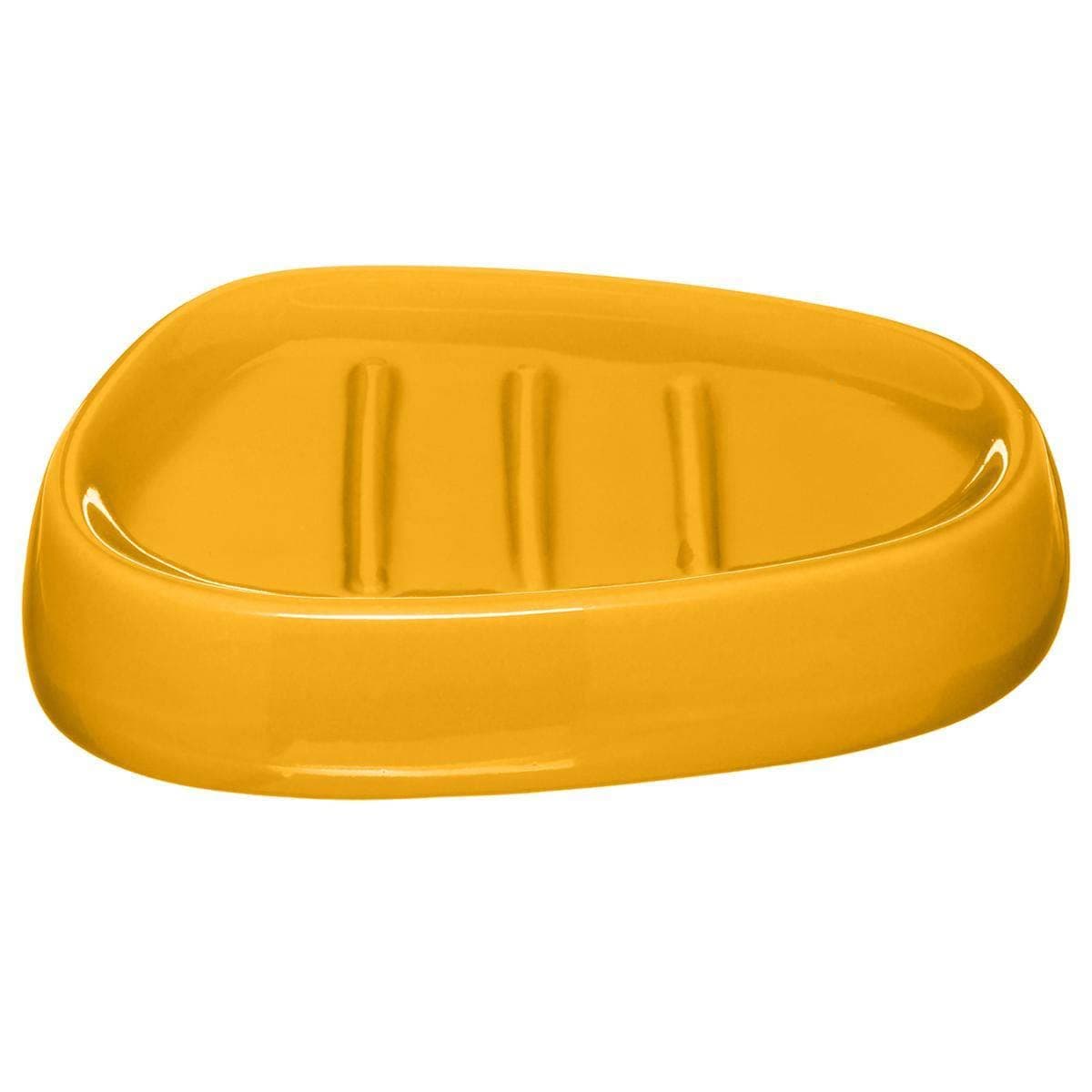 5 five simply smart5five Colorama Soap Dish Yellow, Ceramic, Mustard, L. 12 x P. 9,5 x H. 2,5 cm