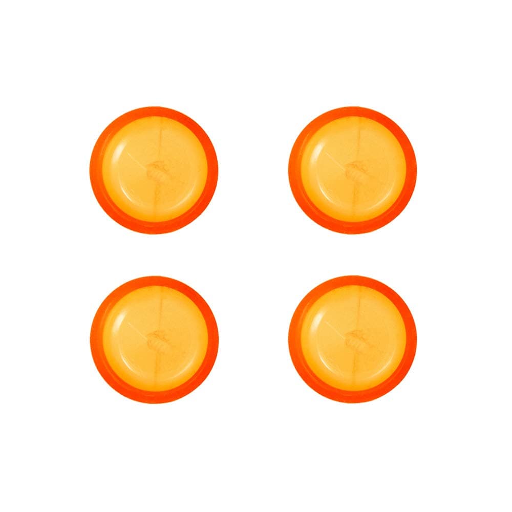 Locator Genuine Original Replacement Male Retention Inserts Caps, Extended Range, Orange 2.0 lbs (4-Pack)