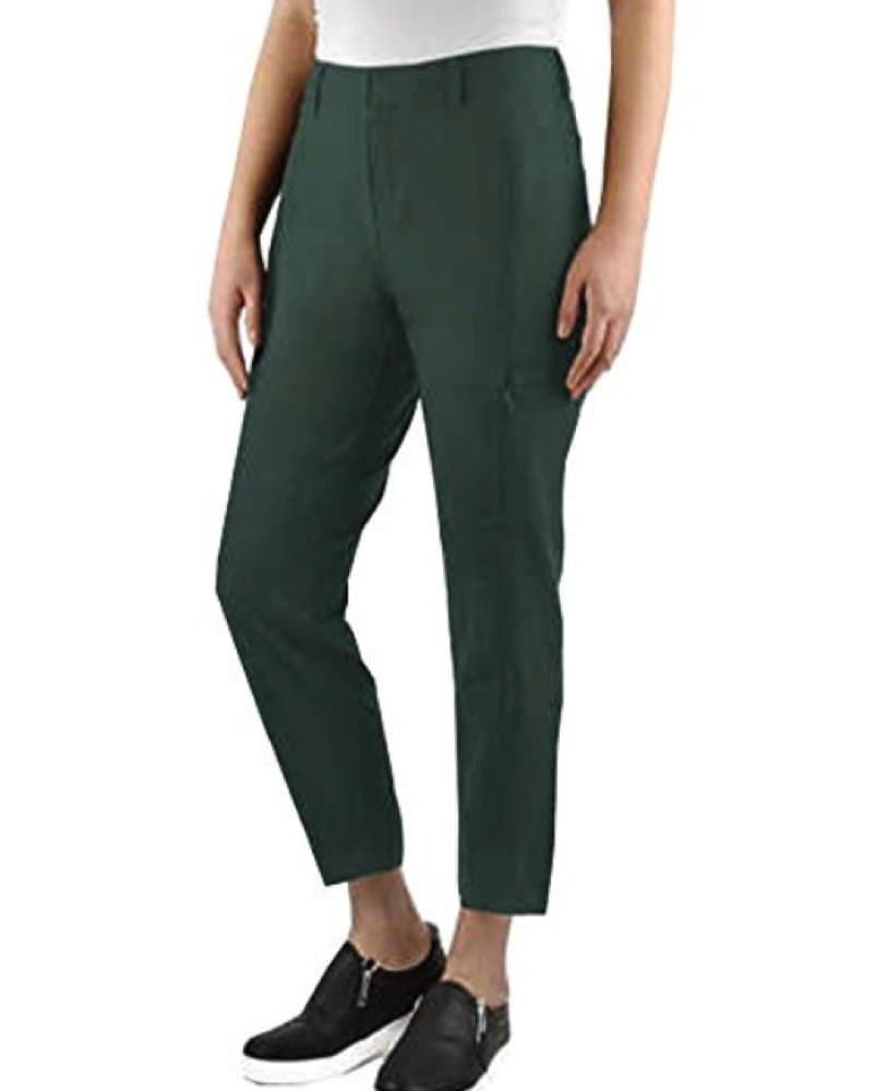 Kirkland Signature Ladies Ankle Length Travel Pant (6, Moss)