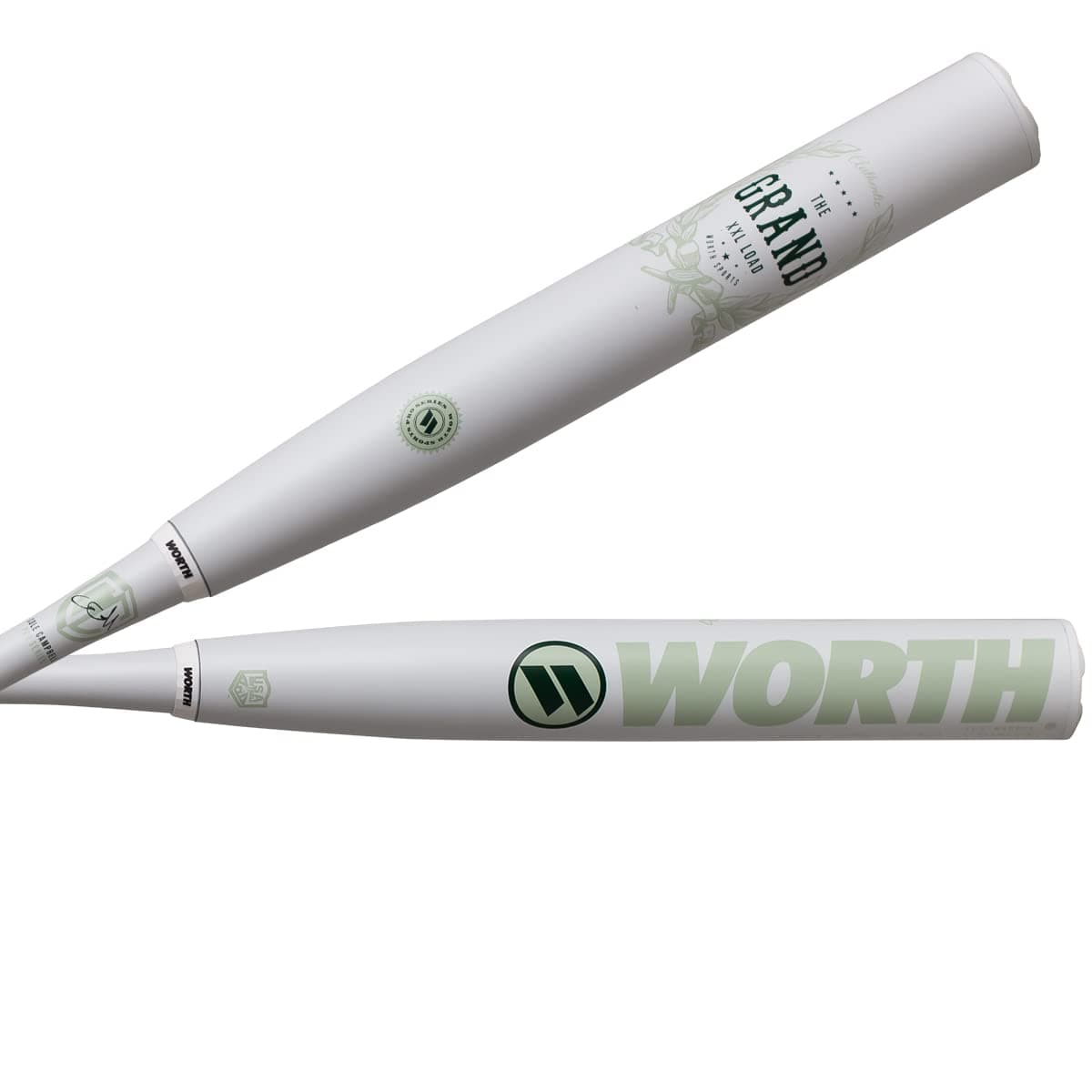 Worth | The Grand Slowpitch Softball Bat | Cole Campbell Model | XXL | USA | 12.5" Barrel