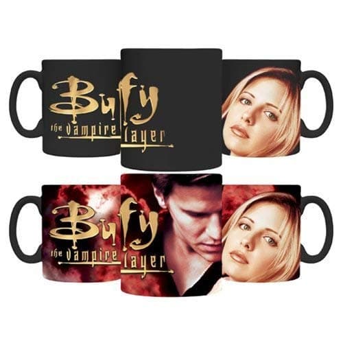 Heat Changing Mug Buffy the Vampire Slayer TV Series 12oz Gift for Adults - Bazillion Dreams