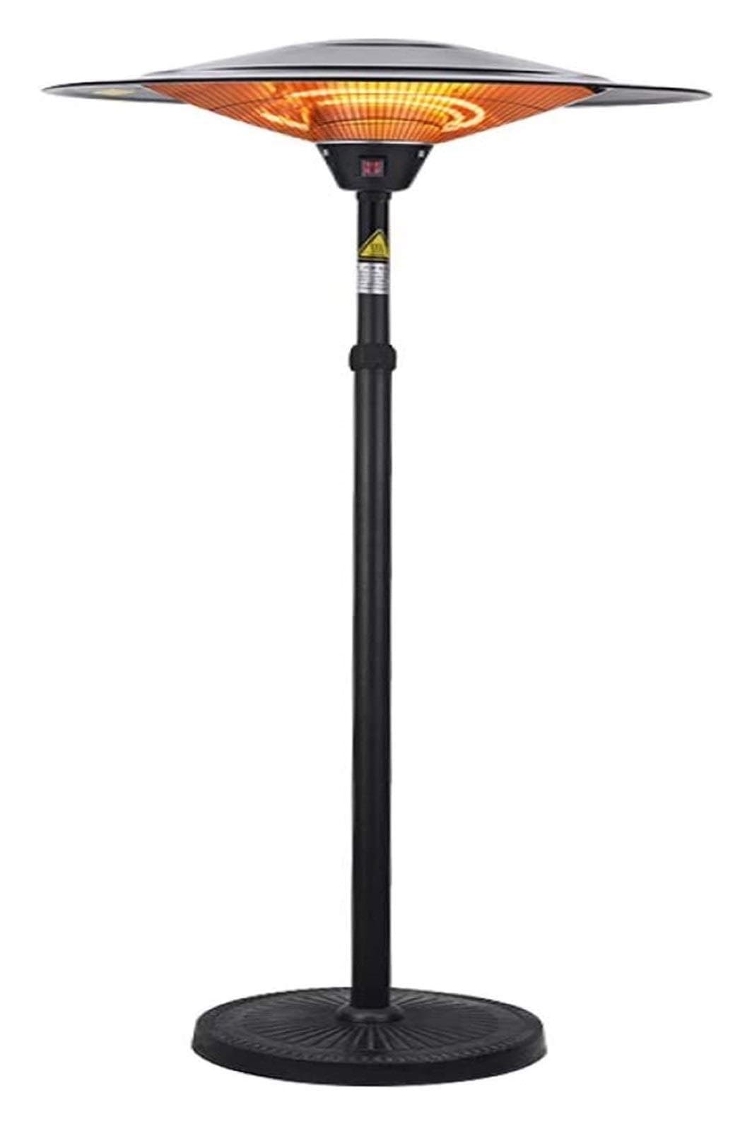 XNYY-PET Adjustable Height Patio Heater Electric Outdoor Heaters 3000W with 3 Adjustable Power Level Liftable Freestanding Heater for Garden Outdoor/Indoor for Indoor/Outdoor