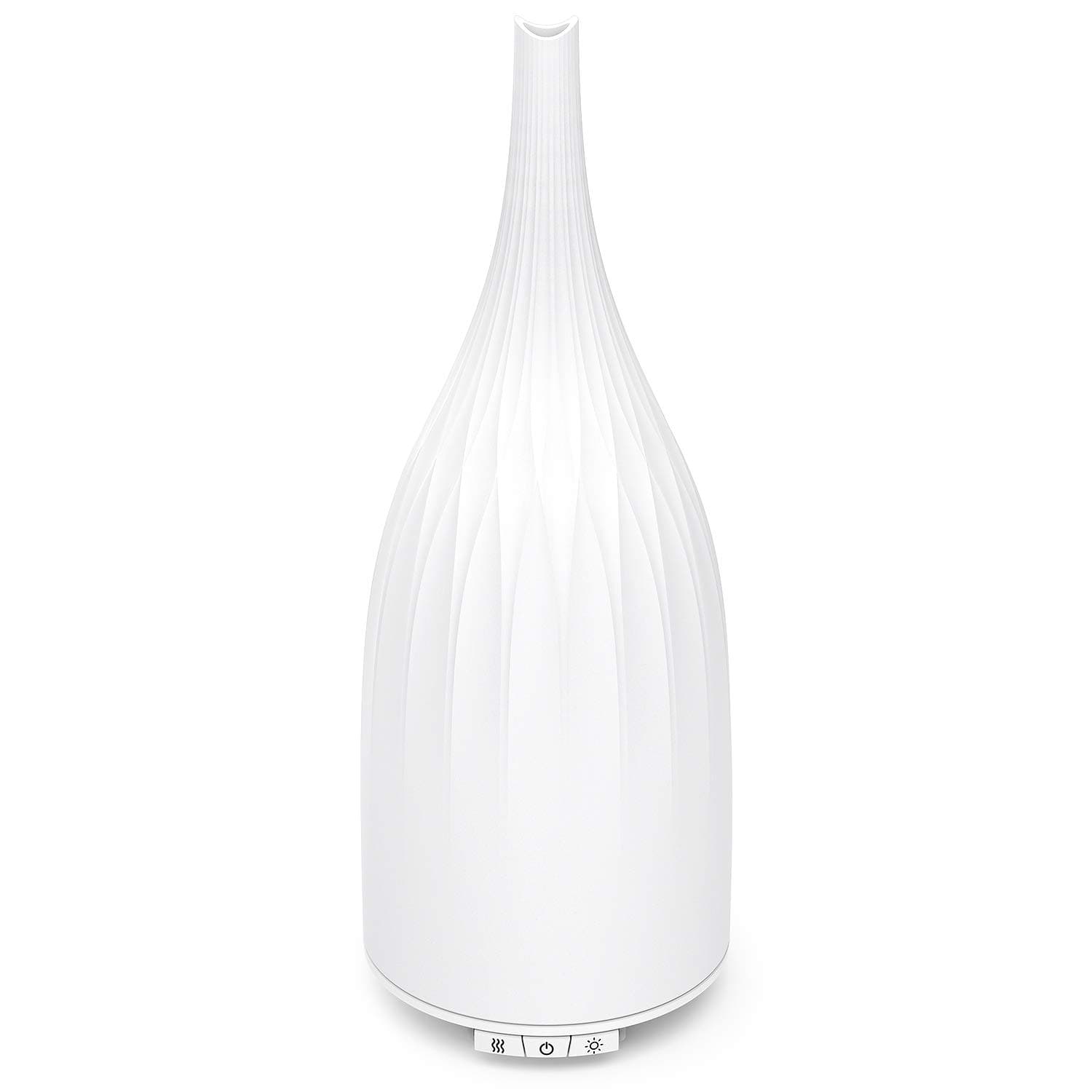 AromaAllure Aromatherapy Essential Oil Diffuser - La Mode | 120ml Aroma Diffuser with Plastic Dome, Different Misting Level and Rotating Color Lights