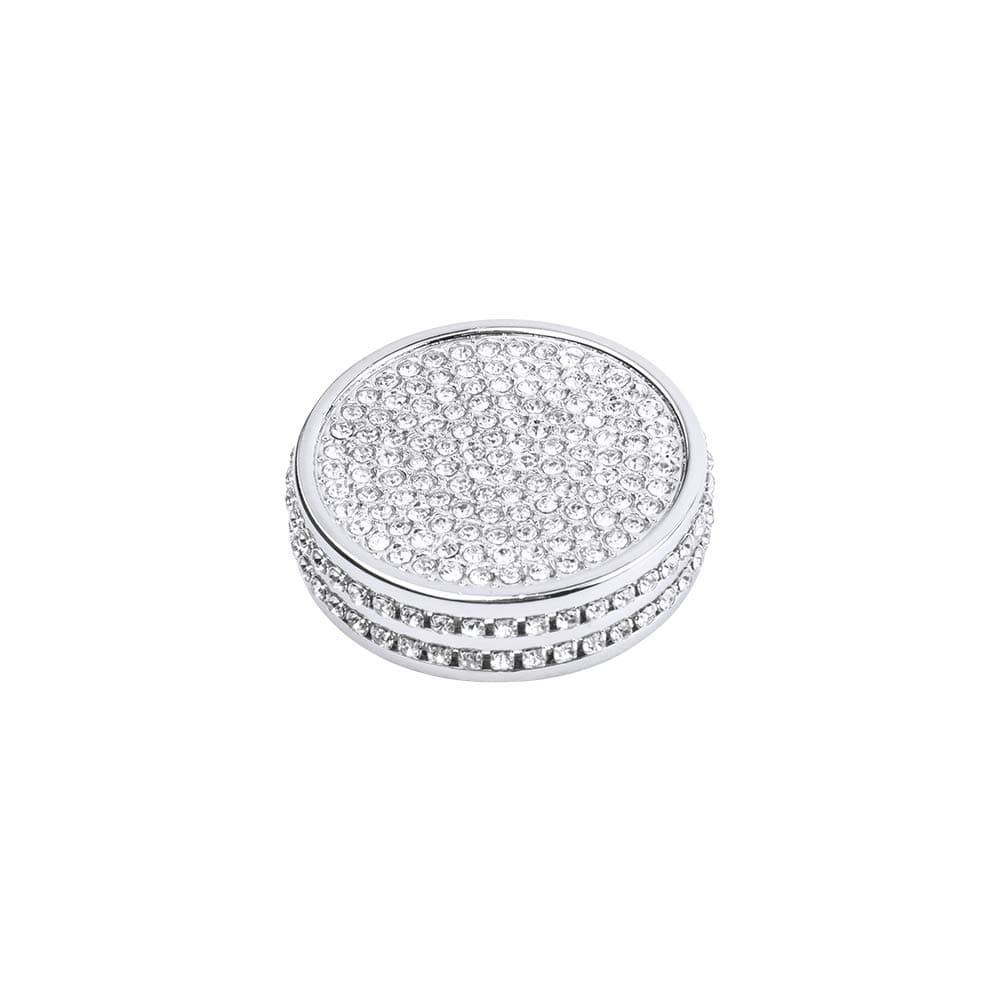 Bling Crystal Speed Button Sticker for Lexus RX NX RX300 RX350 NX200 NX300 ECO Push Normal Sport Car Interior Accessories Trim Silver (Speed Button Small)