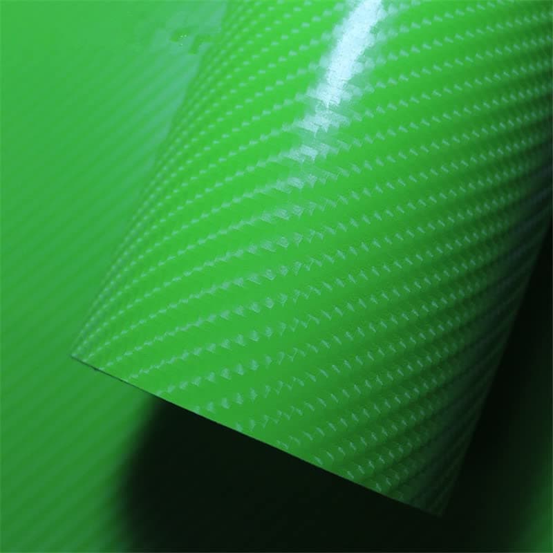 4D GREEN Carbon Fibre Car Vinyl wrap sticker film car vinyl wrapping Sheet 2Mx 1.52M