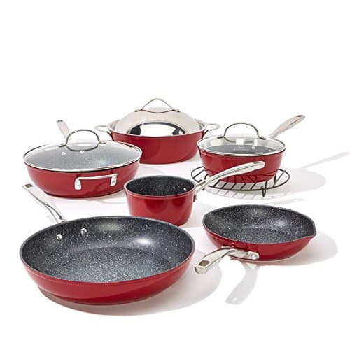 Curtis Stone Dura-Pan Nonstick 10-piece Chef's Cookware Set