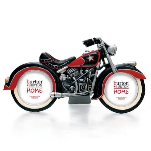 Burton & Burton All American Motorcycle Photo/Picture Frame for Motorcycle Enthusiast