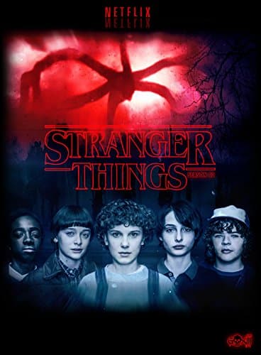 Remarkable Posters Remarkable Poster's Stranger Things Season Two Quoted T V Show Series 12 X 18 Inch Poster Print Ultra HD Multicolour Unframed Rolled Great Wall Decor