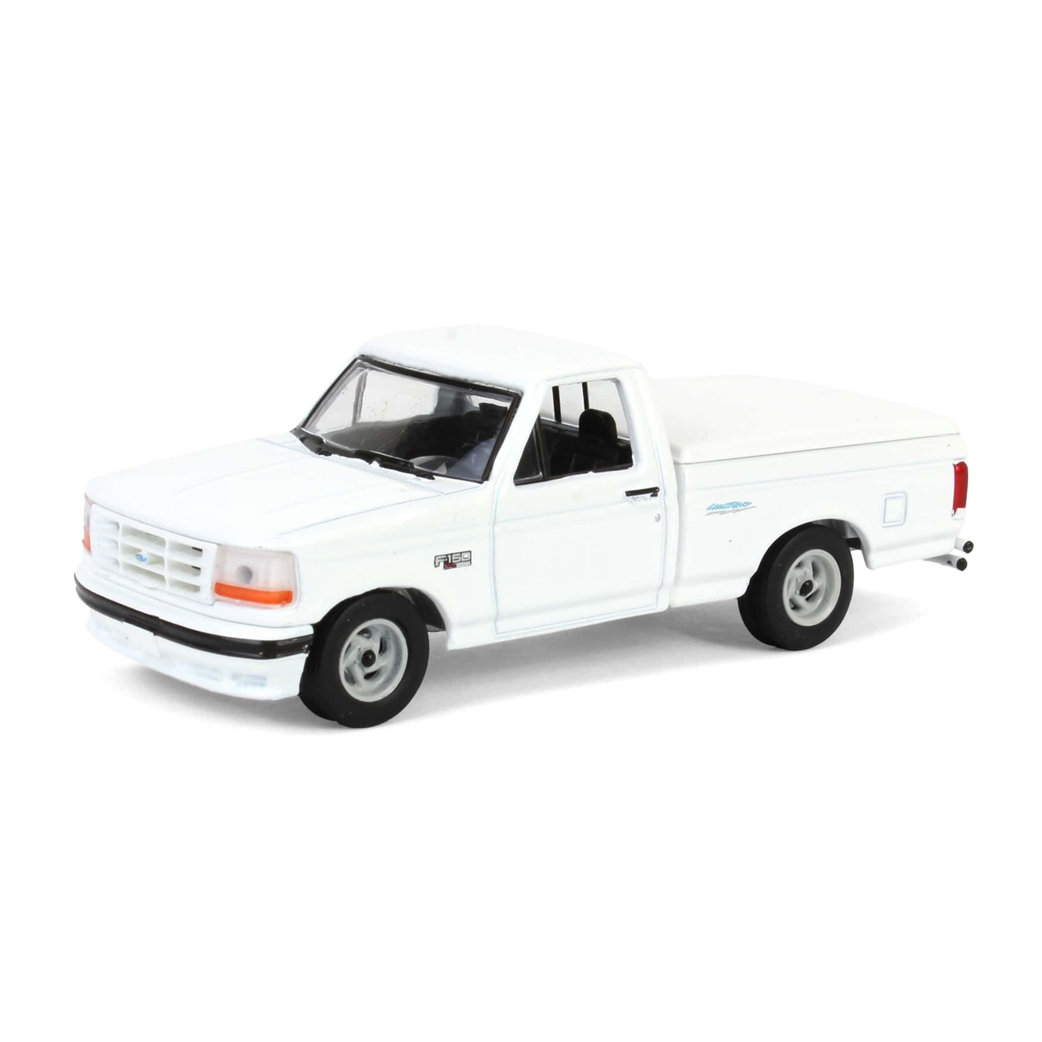 Collectibles Greenlight 30511 1994 F-150 SVT Lightning with Tonneau Bed Cover - White (Hobby Exclusive) 1:64 Scale