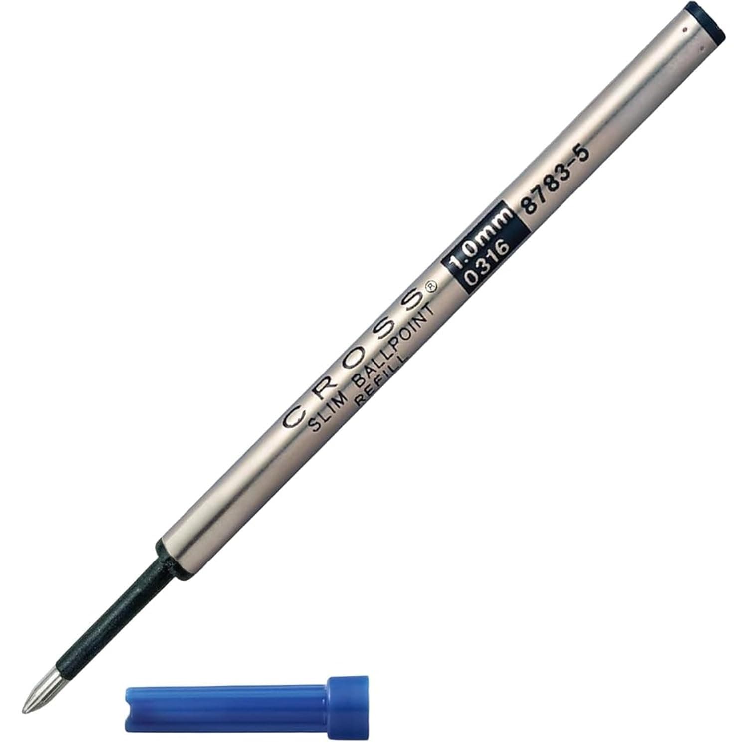 Cross Slim Ballpoint Pen Refill - Blue - Single Pack