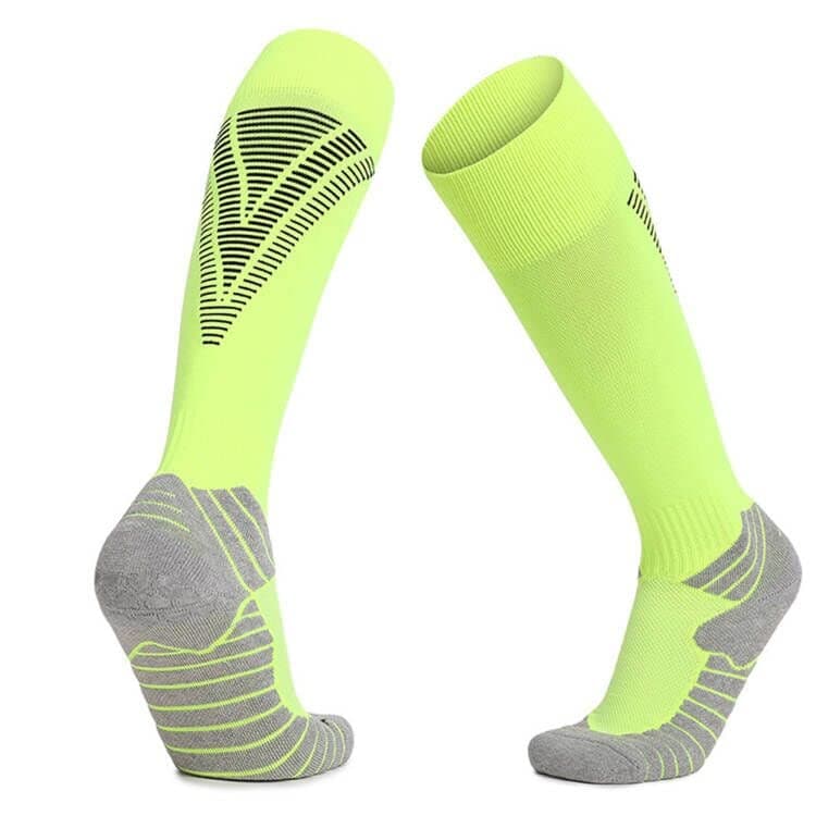 Men's Over-the Calf Cushioned Athletic football baseball Soccer Socks for youth kid women