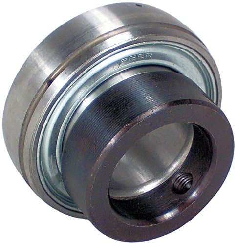 FH207-35MM Insert Bearing, FH200-G Series, Narrow inner Ring, Spherical Outer Ring, Non-Relubricable, Eccentric Locking Collar, Metric, Single Lip Seal, 35 mm Bore, 19 mm Inner Ring, 25.40 mm Outer Ring, 35 mm (1.378") ID, 72 mm (2.835") OD, 72 mm (2.835") Width
