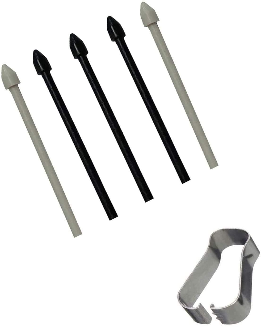Galaxy Tab S7 Plus Touch Stylus S Pen Replacement Tips/Nibs for Samsung Galaxy Tab S7 11.0" Wi-Fi/LTE/5G,Tab S7+/S7 Plus 12.4" Wi-Fi/LTE/5G (Tab S7/S7+ Tips-Black)