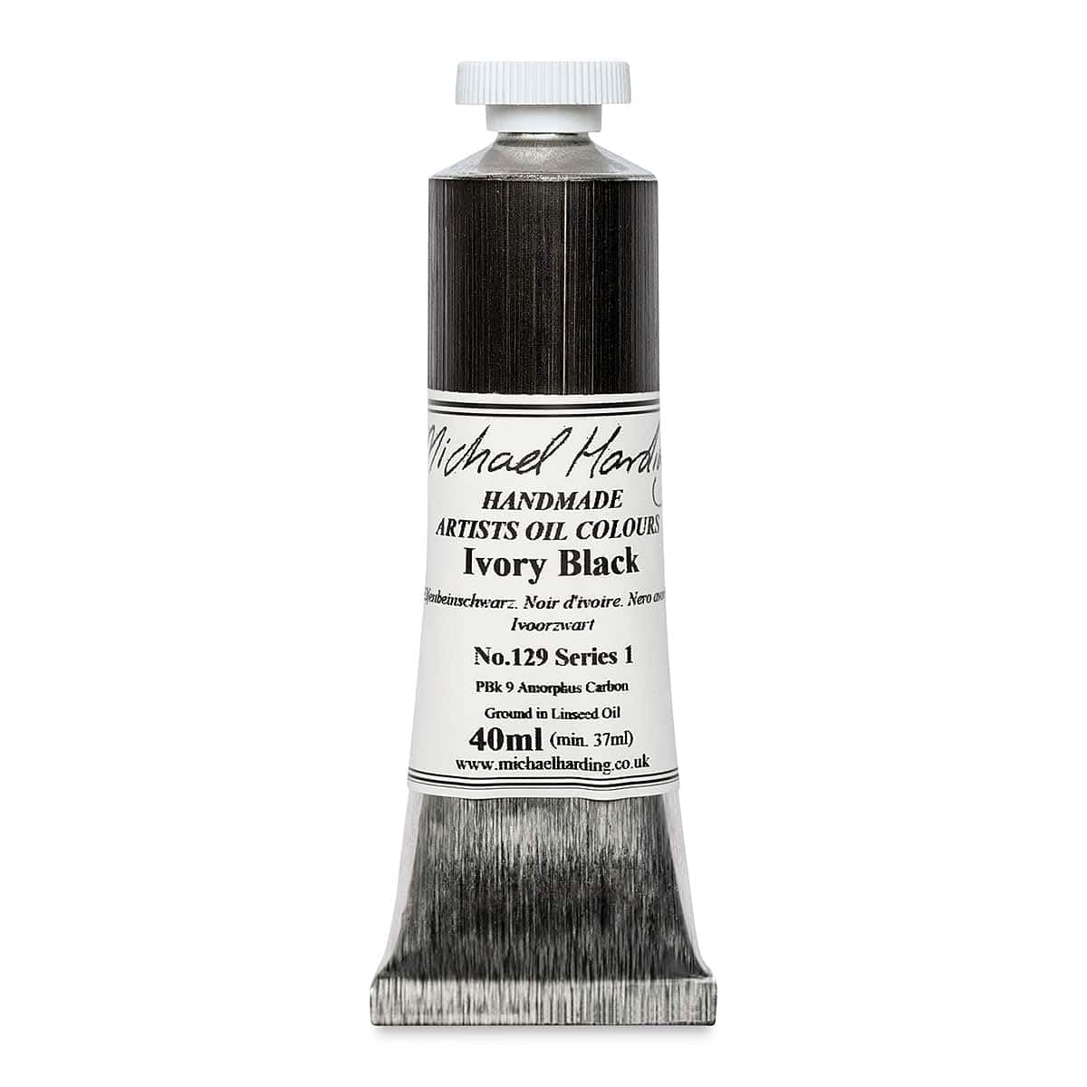 Artist Oil Colours, Ivory Black, 40ml Tube, 12940