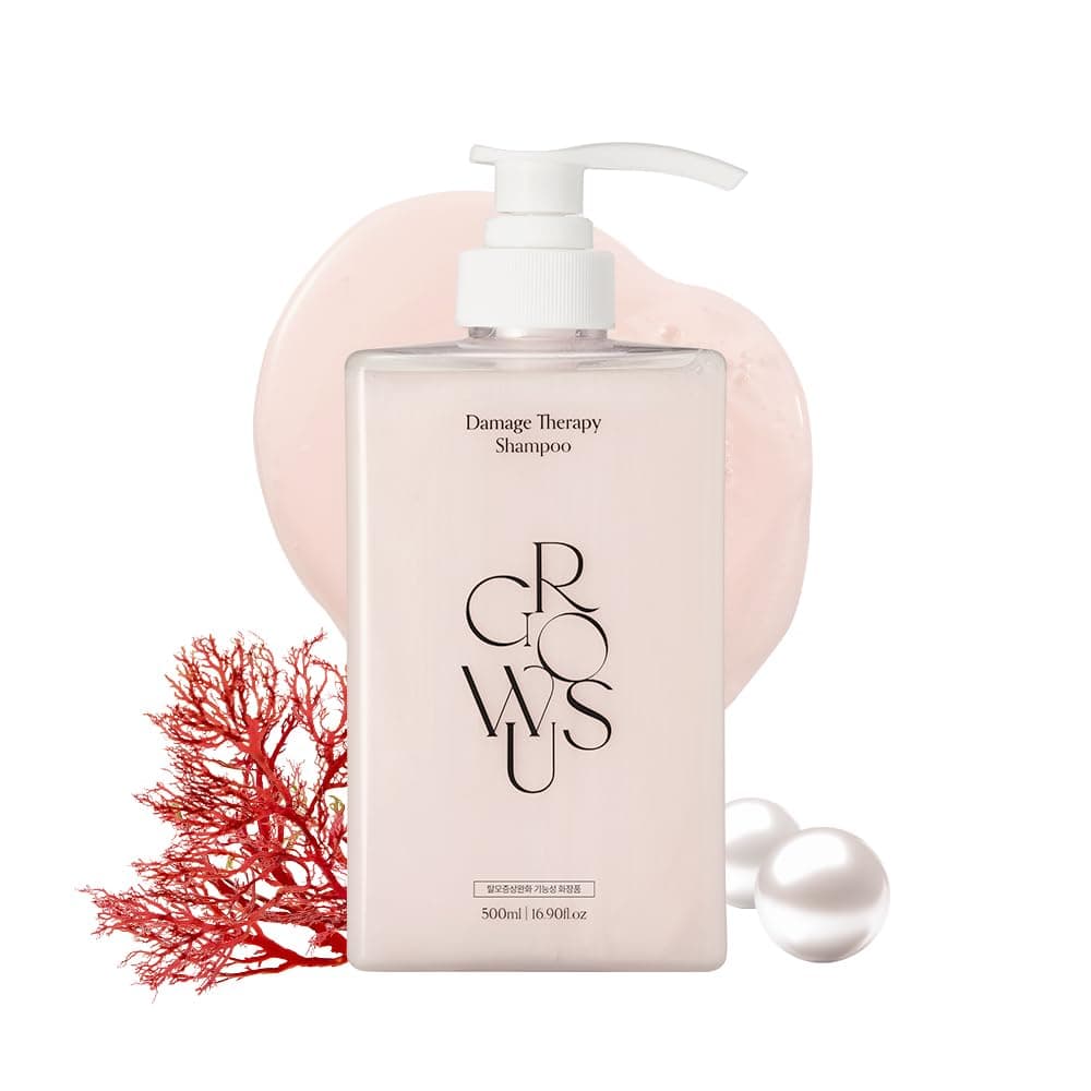 Damage Therapy Shampoo - Salicylic Acid, Niacinamide, Dexpanthenol, Protein, Free from Paraben and Surfate, Nourishing Shampoo for Frizzy and Damaged Hair (16.9 Fl Oz / 500ml)