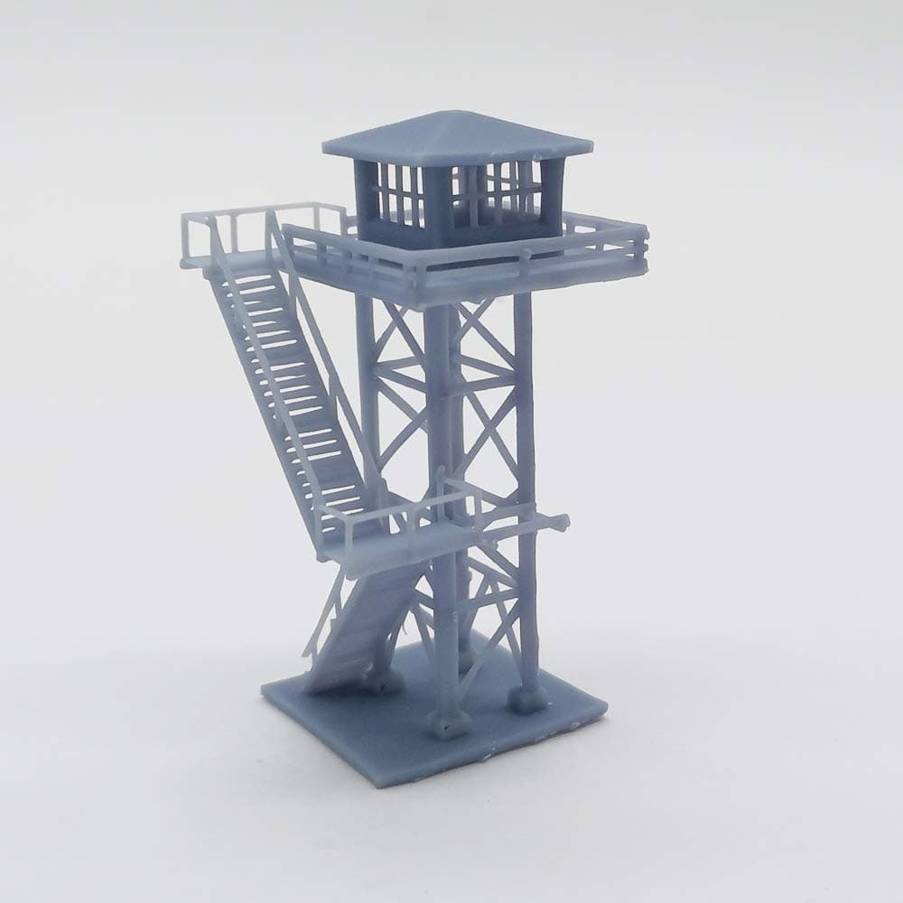 Outland Models Model Railroad Scenery Layout Large Watchtower 1:220 Z Scale