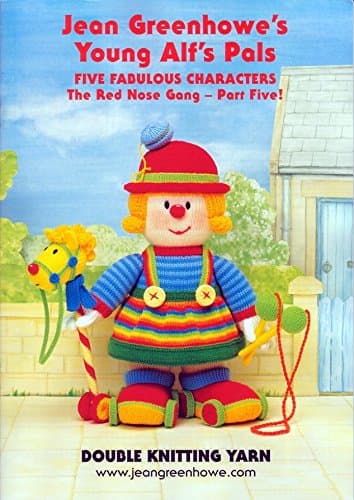 Jean Greenhowe Knitting Pattern Book - Young Alf's Pals