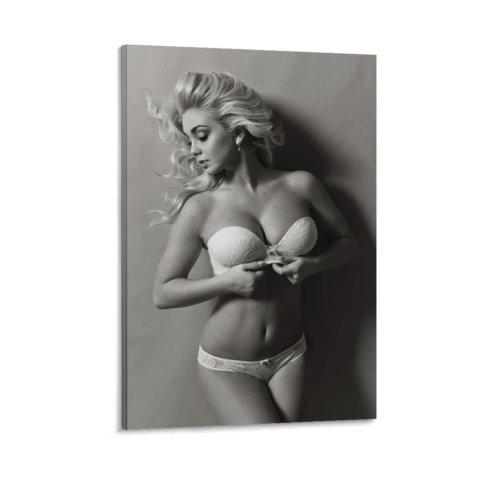 YYUU Elle Fanning Poster Actress Posters Hot Girl Posters Sexy Posters2 Art Living Room Posters Bedroom Painting Canvas Wall 12x18inch(30x45cm)