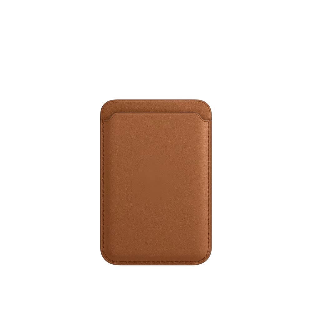 Leather Wallet Compatible with iPhone 12 Mini/Pro/Max,RFID Card Holder with MagSafe Magnet,Max 2 Cards