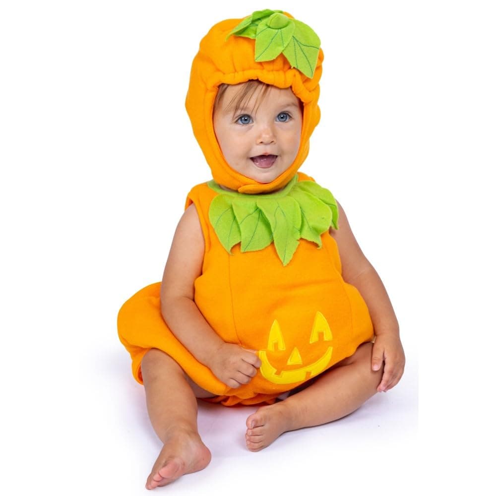 Baby Pumpkin Costume – Adorable Halloween Jack-O-Lantern Costume For Toddlers