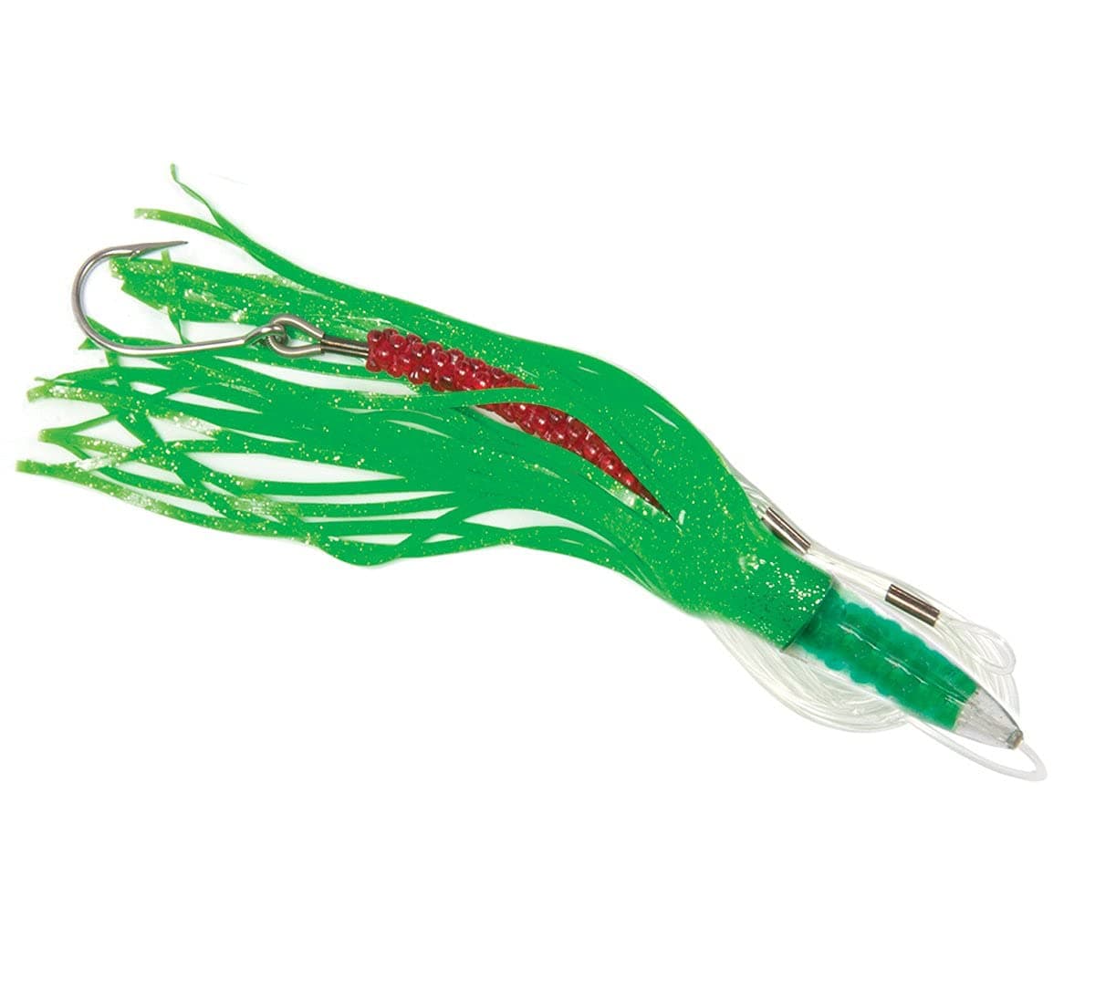 Sea Strike SS-GRNM-6R Green Machine 6" Lure, Rigged 1 Pack, 8'