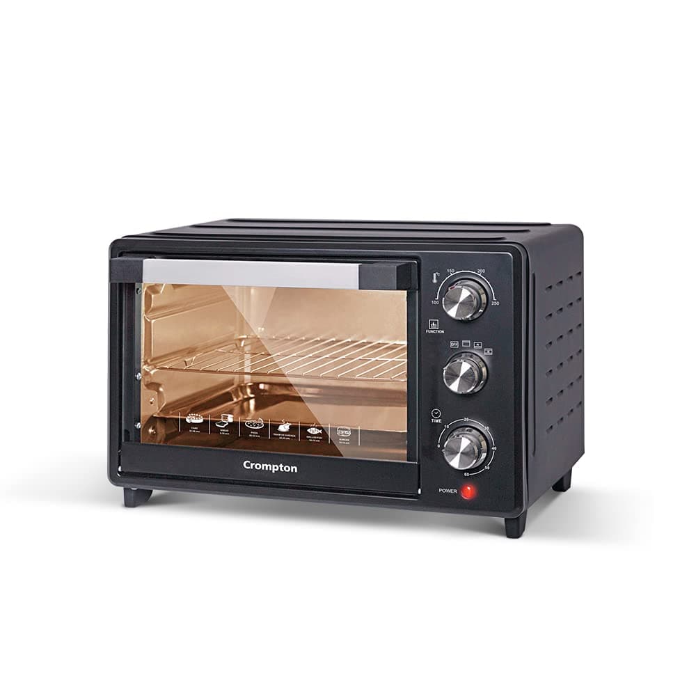 Crompton Baker's Delight 25 Ltr Oven Toaster Grill (OTG) with convection, with Even Heat Distribution