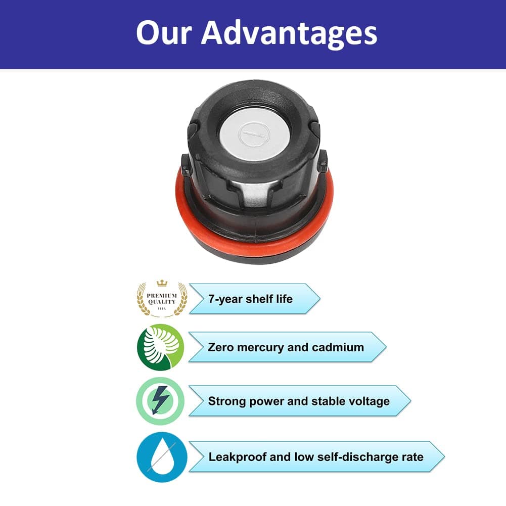 RFA-188 Replacement Batteries High Capacity Compatible with PetSafe Collars 8-Pack