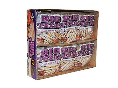 Cloverhill Big Texas Cinnamon Rolls - 1 Case, 6 Trays with 12 per Tray