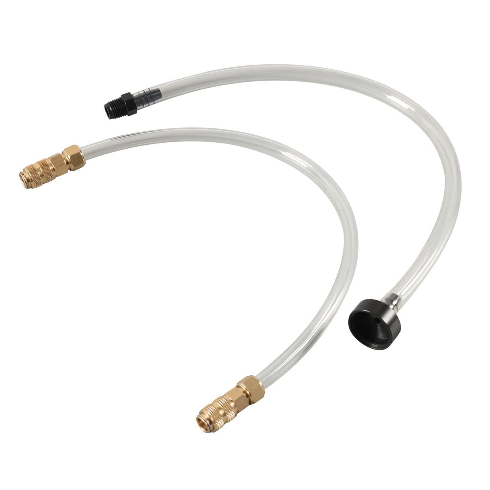 Bleed Kit & Oil Filler Hose Bridge Tube Kit，Leak Free Brass Helm Fitting. Rust Free Quick Connect Professional Bleed Kit for Seastar Hydraulic Steering System