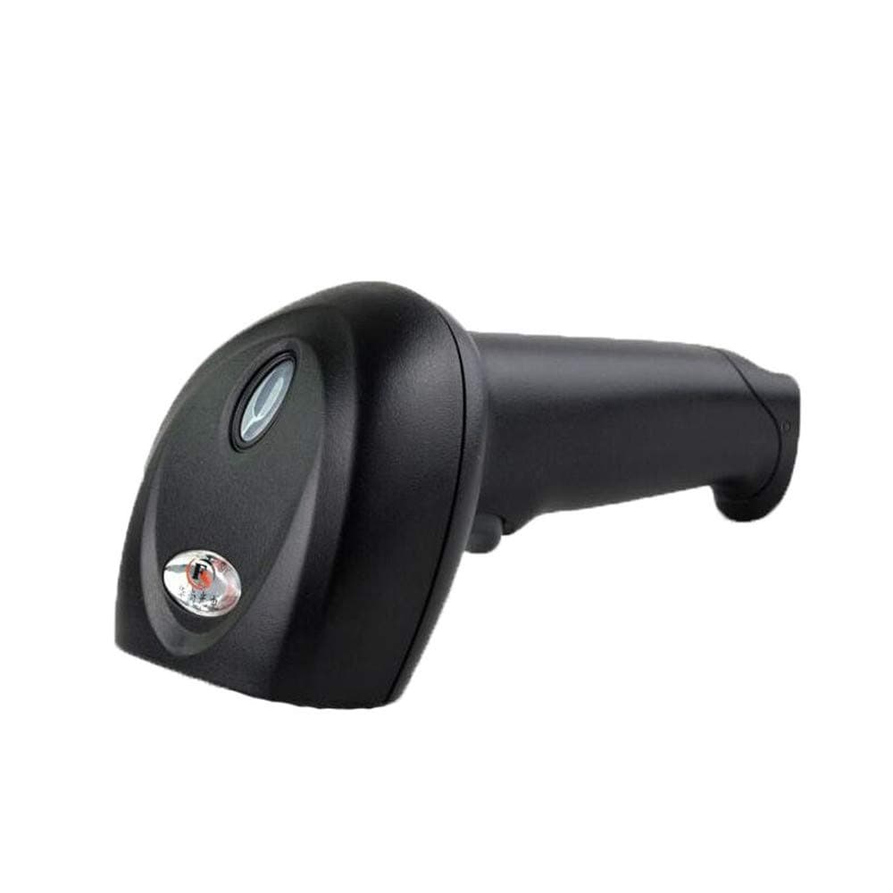 Wired Handheld USB Laser Barcode Scanner Reader with USB Cable (Black) for Market/Warehouse/Hospital/Supermarket/Commodity/Query/Logistics