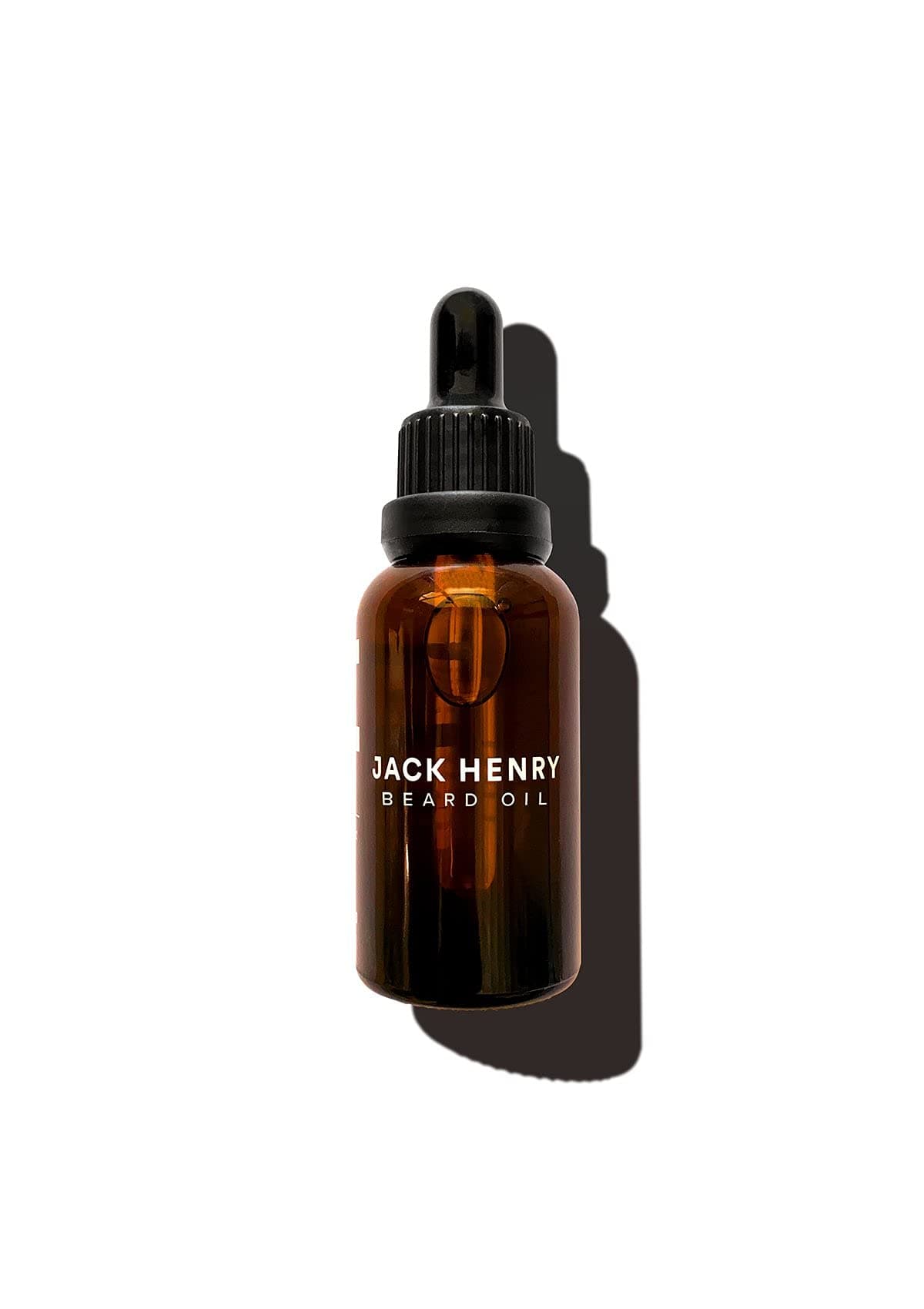 Jack Henry Natural Beard Oil | Organic Jojoba and Bergamot - Premium, Natural, Organic - Made in USA - 1 Ounce