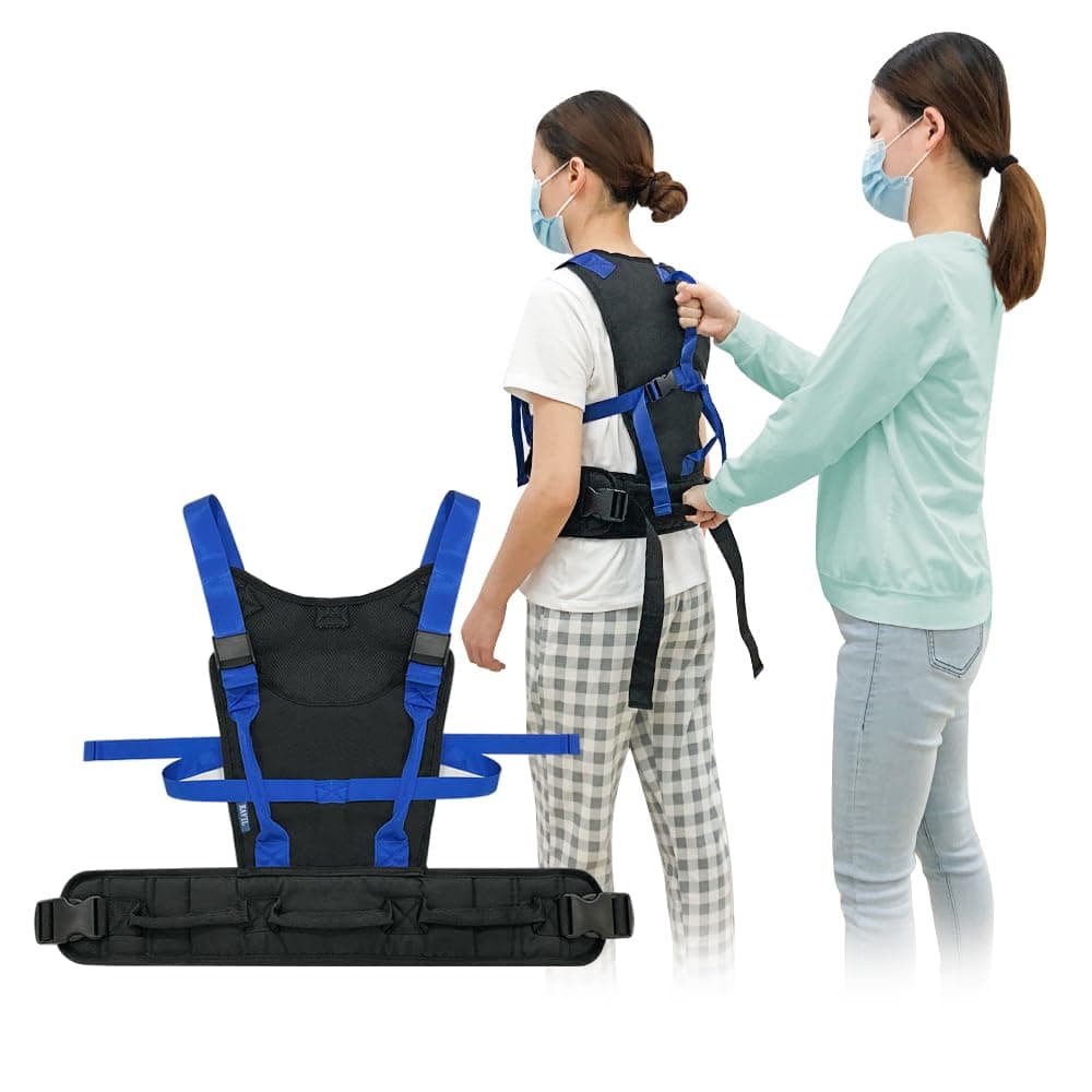 Gait Belt for Seniors Transfer Belt Gait Belt with Handles Lift Standing Aids & Supports Physical Therapy Belt Walking Patient Parkinson, Pediatric Elderly Aids for Living