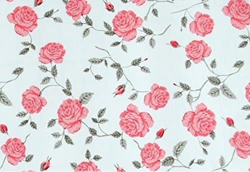 Sterling Shelf Liners Red Peony Paper Shelf Drawer Liner Wallpaper