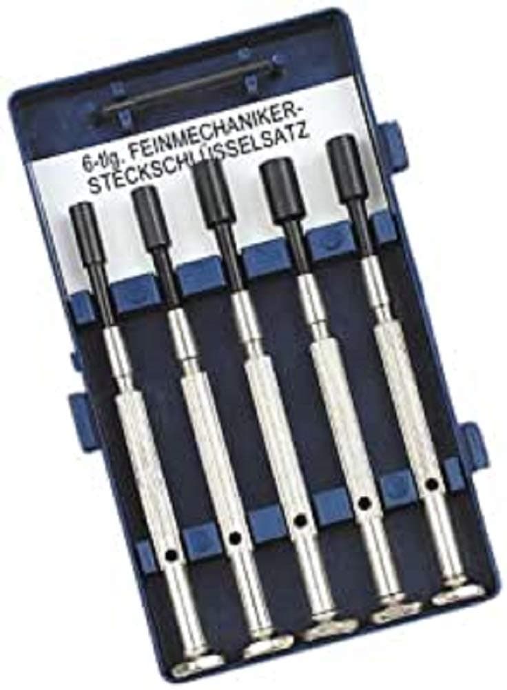 Brueder Mannesmann M 1135-6 Precision Engineered Socket Spanner Set