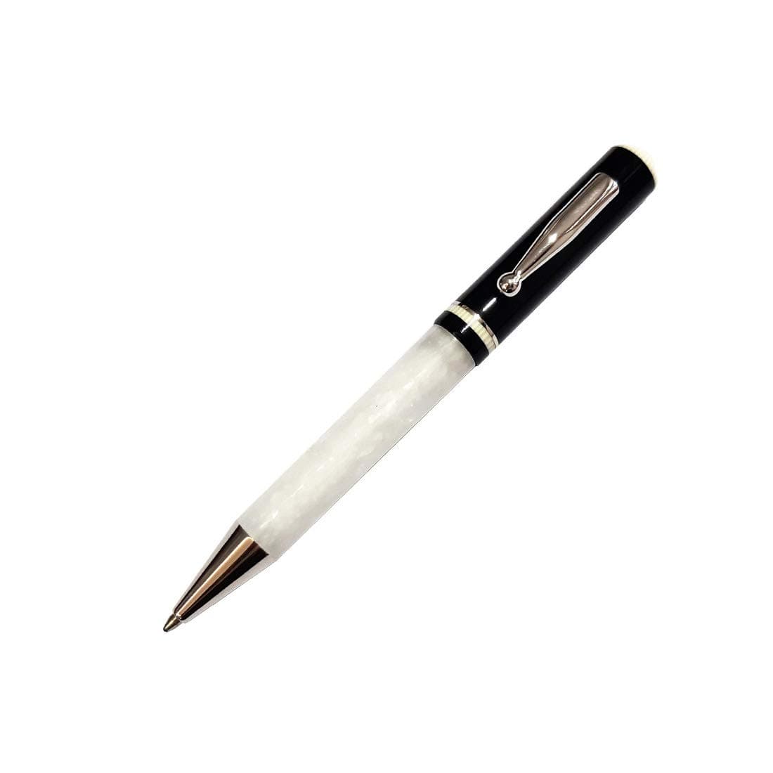 DELTA VIA Veneto Black-White Resin ? Ball Pen