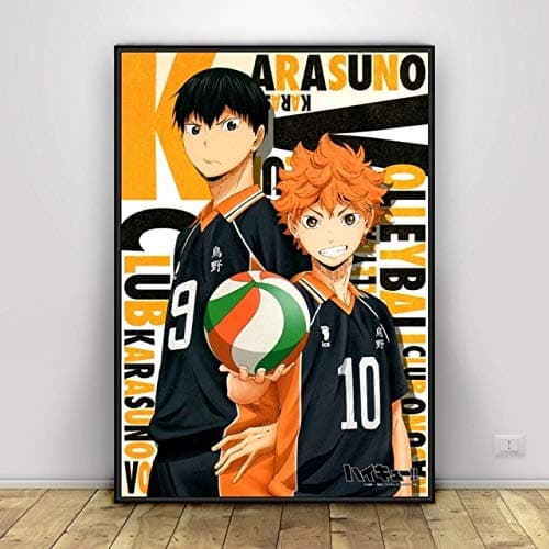 yaonuli DIY Painting by numbers_Haikyuu Anime character_manga canvas print_paint by numbers for adults and kids diy oil painting gift kits_Frameless painting_40X50CM