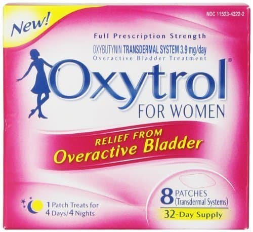 Oxytrol for Women Overactive Bladder Transdermal Patch, 8 Count (Pack of 3) by Oxytrol for Women