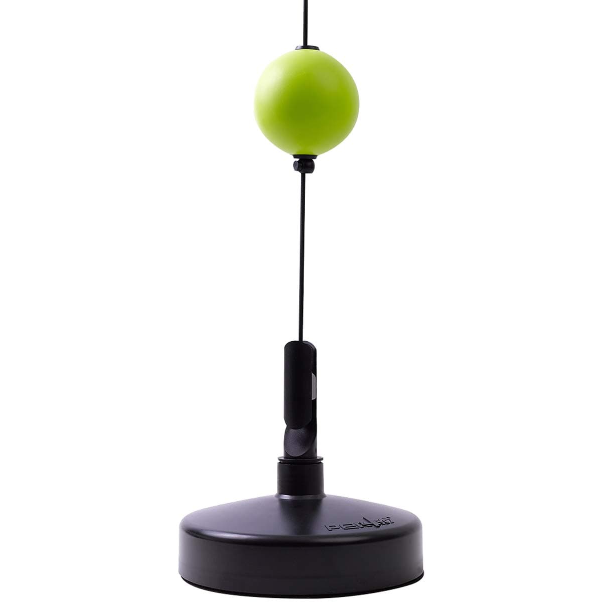 PER4M Quick Puncher Boxing Equipment: Black Punching Bag with Stand - Height-Adjustable Reflex Ball for Exercise Equipment, Home Gym, and Boxing Reflex Ball Training