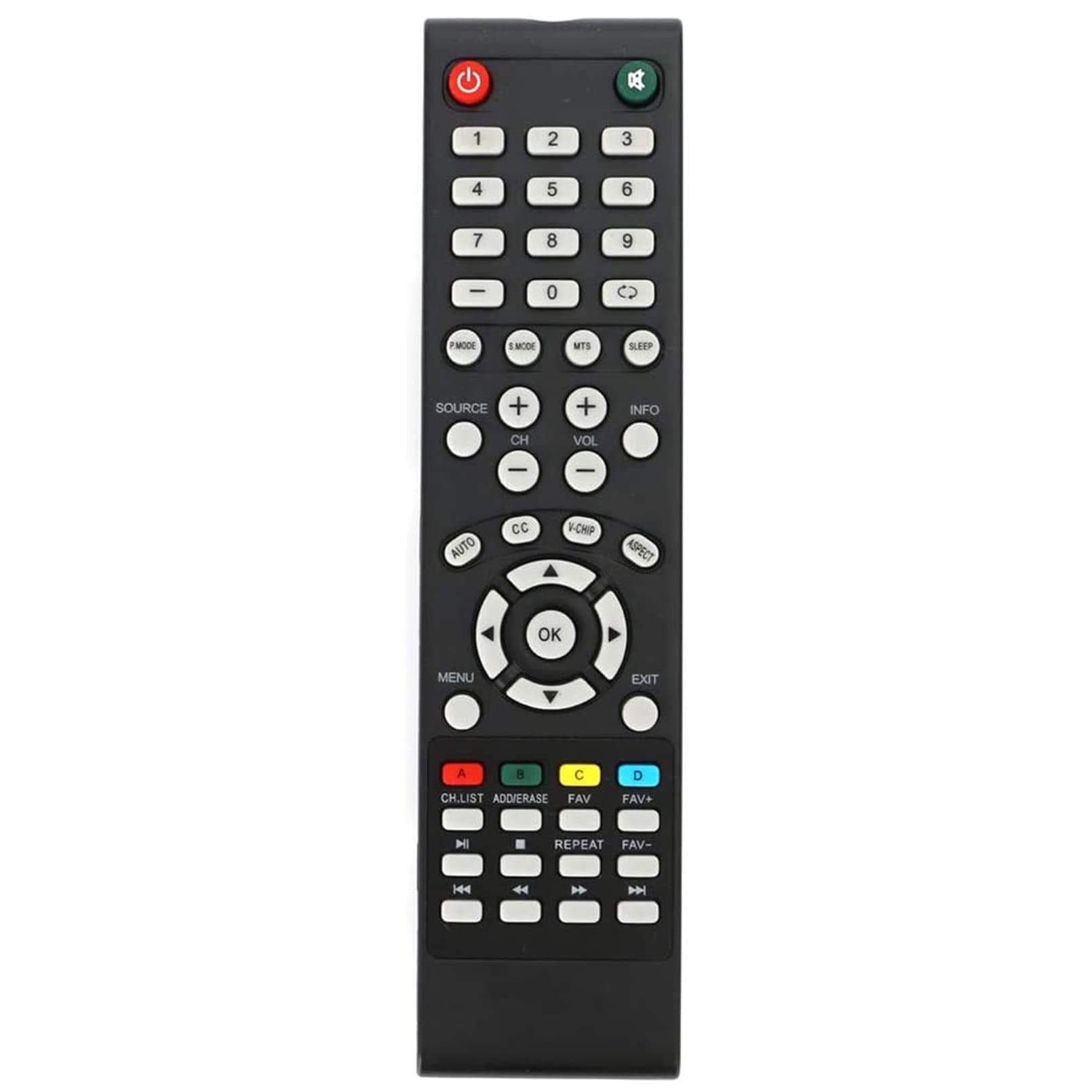 Beyution Replacement Remote Control Fit for Seiki TV SE39UY04 SE50UY04 SE65FY18 SE60GY24 SE65JY25 SE19HT01 SE40FY19 SE55UY04 SE65UY04 SE50UY04-1 SE540UY04 SE32HYD SE-39UY04 SE-32HYD SE-50UY04