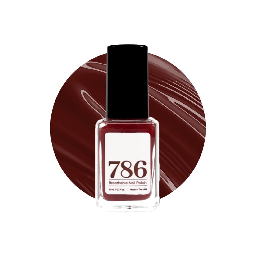 786 Cosmetics Breathable Nail Polish - Vegan Nail Polish, Cruelty-Free, Healthy, Halal Nail Polish, Fast-Drying Nail Polish (Istanbul)