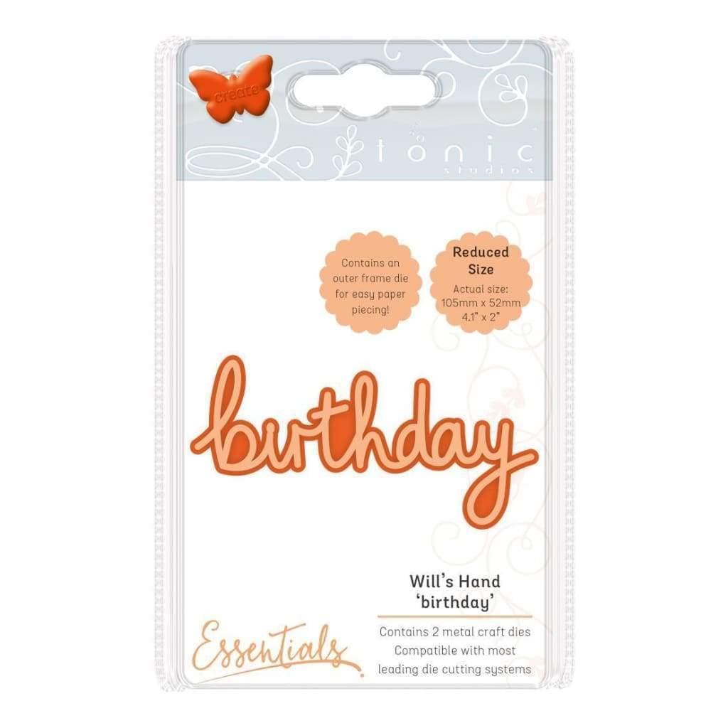Tonic Studios 1882E Essentials Miniature Moments Sentiment Die, Multicolor