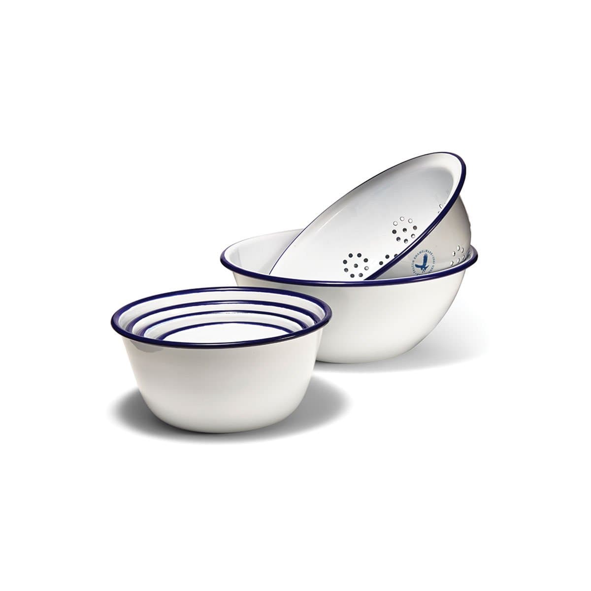 Falcon Enamelware Prep Set (6 items) White