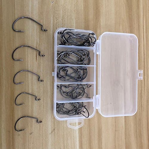 Cluttilapia Fishing Hooks - Set of 50pcs/Box