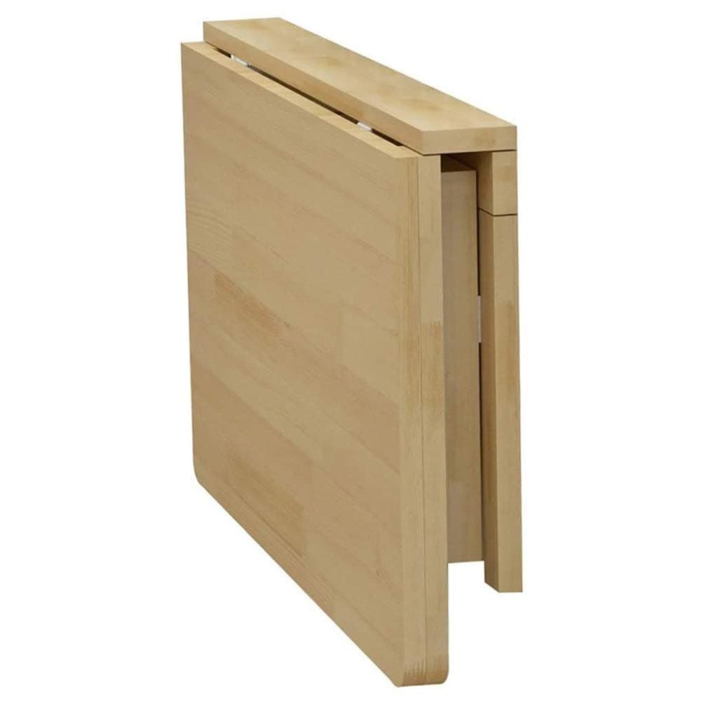 Square Folding Table, Wall Mounted Table Fold Down, Folding Wooden Table, Stable Sturdy Construction, Drop Leaf Tables For Small Spaces,40cm×80cm