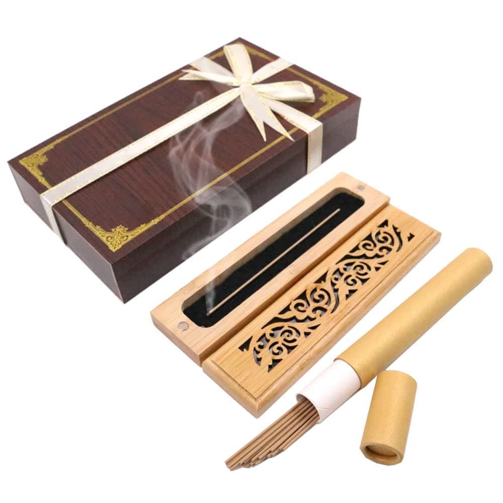 – Oud Bakhoor Incense Burner with Cambodian Incense 20 Sticks – A19 (A19A)