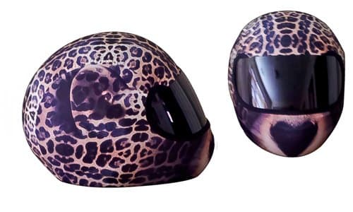 SkullSkins Elastic Motorcycle Bike Helmet Cover - Top Cat