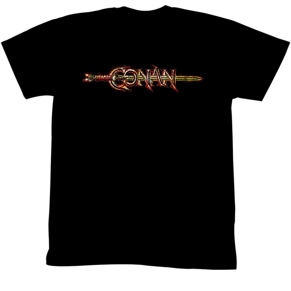 Conan Movie Conan Logo in Color Adult T-Shirt Tee